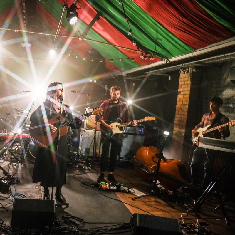Niamh Regan performing at Ireland Music Week 2021. Photograph: Ruth Medjber/Ruthless Imagery
