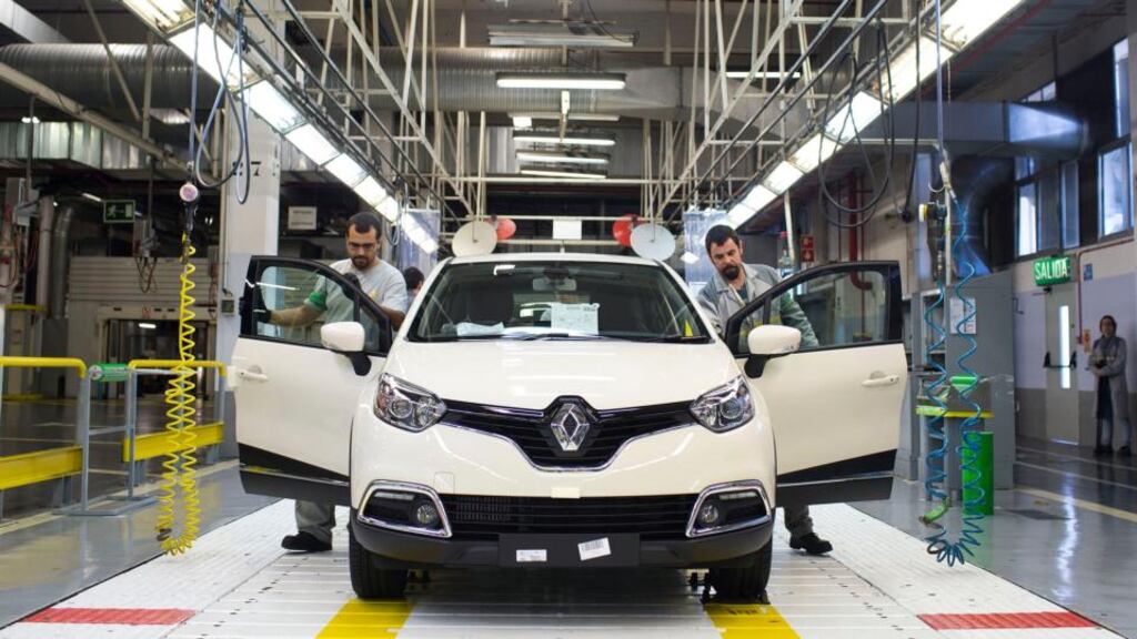 The French government has been buying shares in French carmaker Renault SA to increase its stake to up to 19.73 per cent with the aim of blocking a resolution at the next annual general meeting that could reduce its control over the company. (Photograph: Angel Navarrete/Bloomberg)