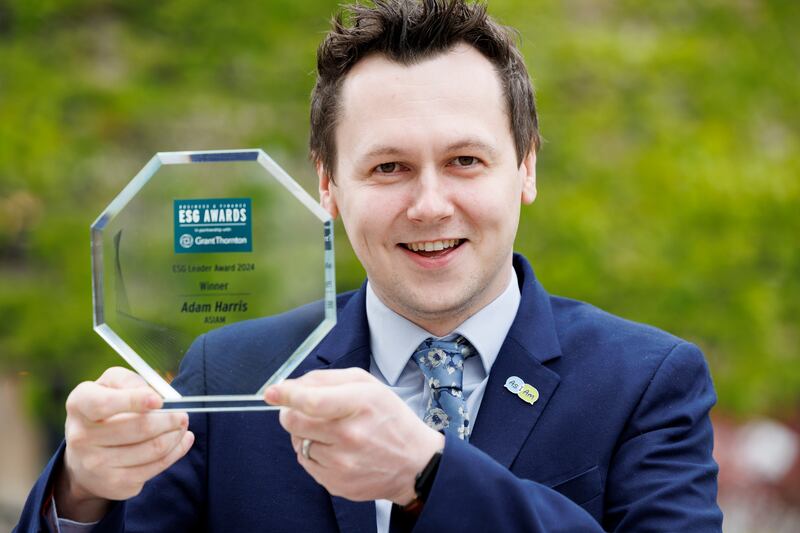 Adam Harris, founder and chief executive of AsIAm. Photograph: Andres Poveda