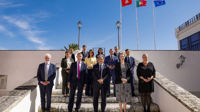 Ministers at the meeting of parties to the Ospar Convention in Cascais, Portugal, including Minister for Heritage Malcolm Noonan and chair Richard Cronin