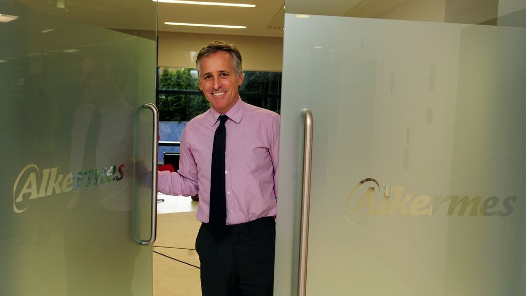 Richard Pops, chief executive of Alkermes. Photograph: Aidan Crawley/The Irish Times