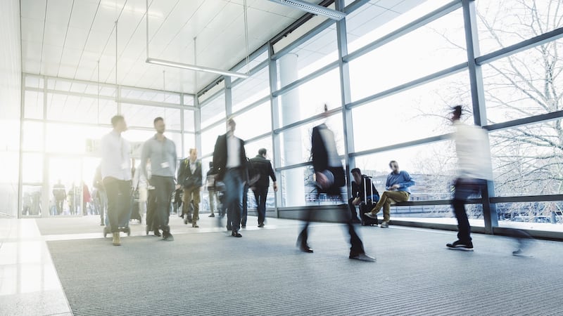 A new Passme app and wristband would allow passengers to relax and make the best use of their available time at the airport. Photograph: Getty Images