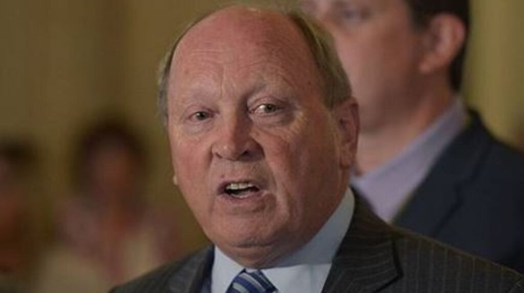 Jim Allister: he said changes to the North’s abortion and same-sex marriage law “should never have been accepted”. Photograph: Getty Images