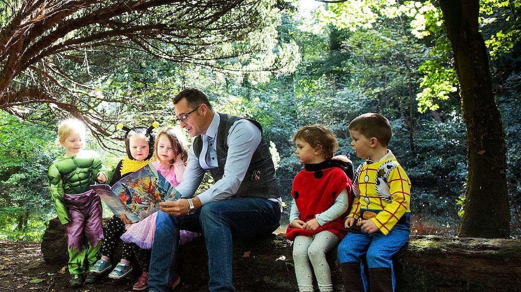 Through his books, Benji Bennett encourages parents of young children to spend 10 minutes at the end of each day reading to their children, telling them how much they are loved each night before they sleep. Photograph: Maxwells