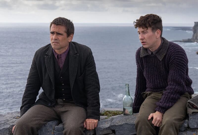 Barry Keoghan plays a simple-minded young friend to Colin’s character