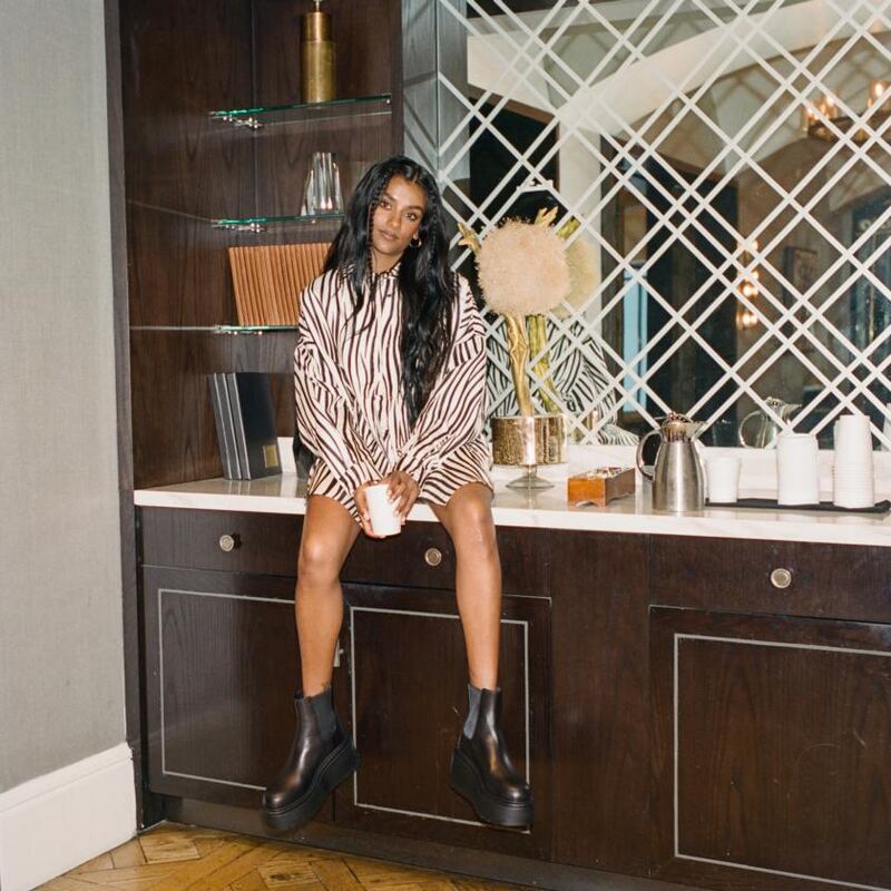 Simone Ashley. Photograph: Rosie Marks/The New York Times