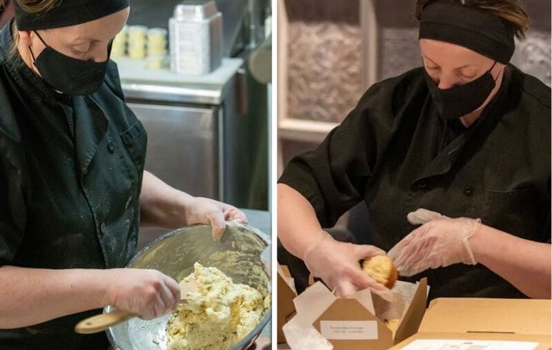 Family favourite: Mary O’Halloran is using her mother’s scone recipe