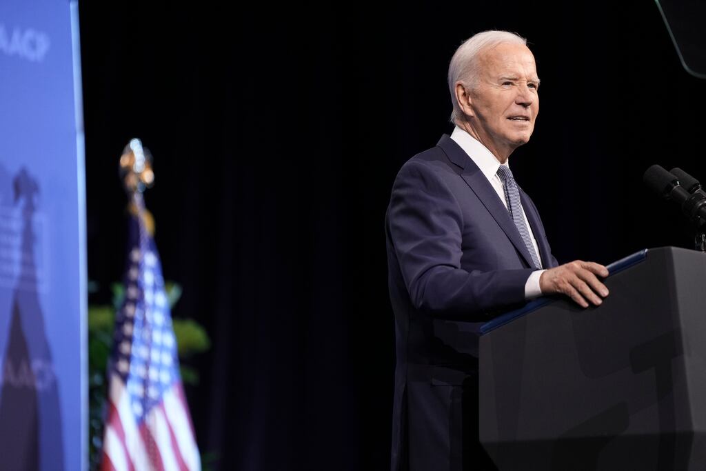 US president Joe Biden has said repeatedly that none of his doctors have told him he has a serious medical condition. Photograph: Eric Lee/New York Times