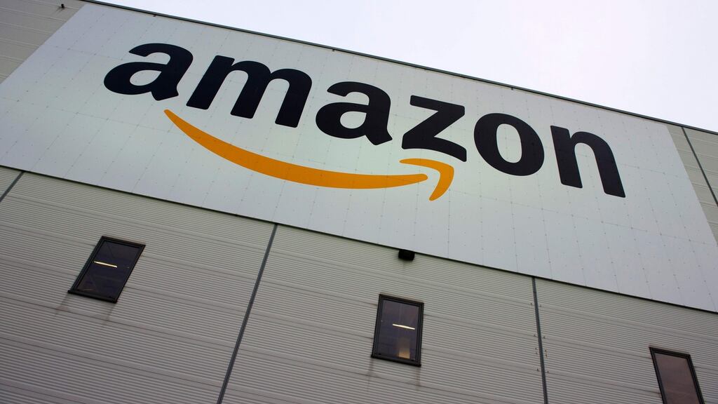 Amazon: from Black Friday through to Christmas Eve, overall US online sales grew 20 per cent compared with a year ago. Photograph: John MacDougall/AFP/Getty Images