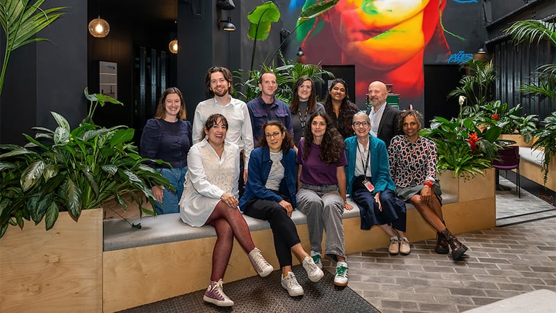 Irish Green Building Council team photographed at Iconic Offices The Masonry