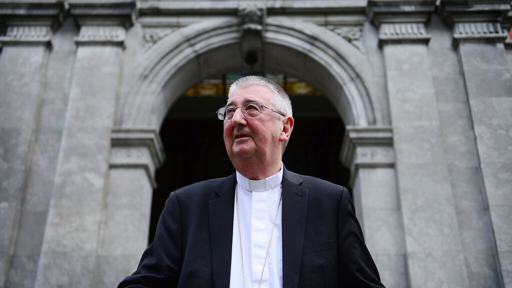 Ready to go: Archbishop Diarmuid Martin at the Archbishop’s House, Drumcondra, Dublin. Photograph: Bryan O'Brien