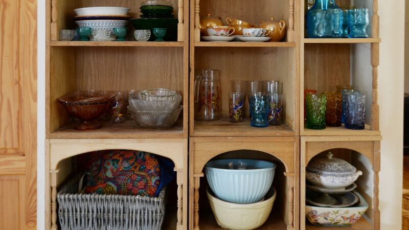 Found objects and second-hand tresures. Photograph: Alan Betson