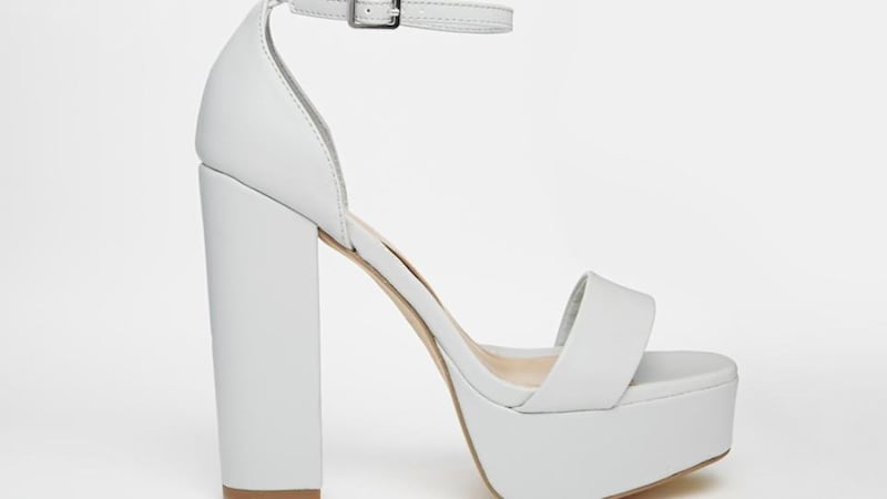 Sandals from New Look, priced €29.99 – it also comes in black, lavender and blush pink.