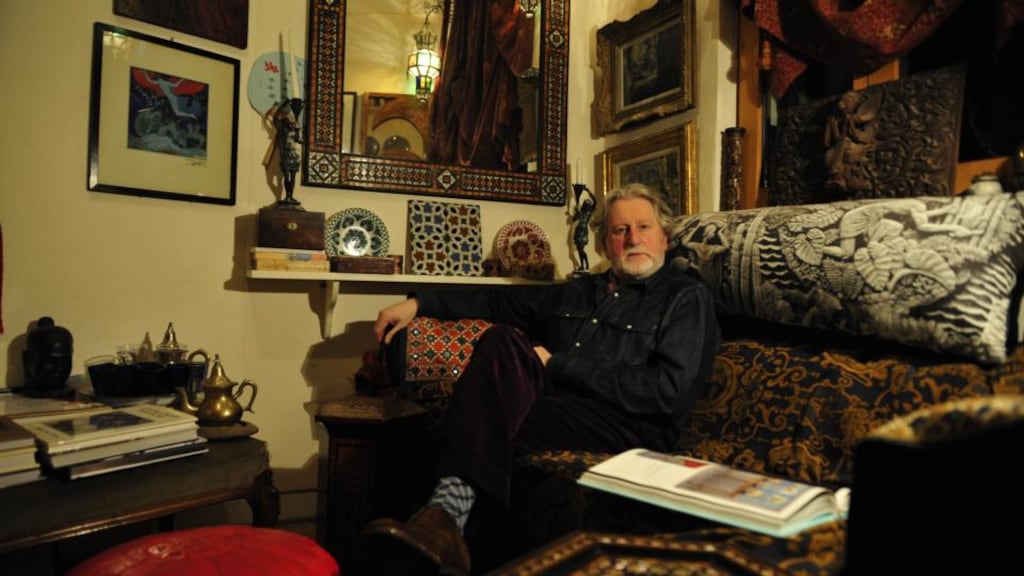 Michael Mortell picutred in his appartment in Dublin in 2016 Photograph: Aidan Crawley