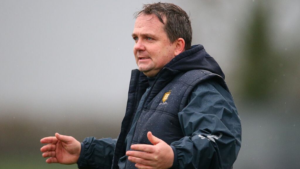Clare manager Davy Fitzgerald: his team will renew their big rivalry with Limerick. Photograph: INPHO/Cathal Noonan