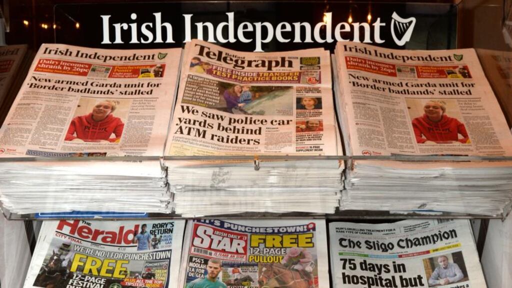 Independent News & Media: a hollowing out of talent leaves the company weakened. Photograph: Dara Mac Dónaill