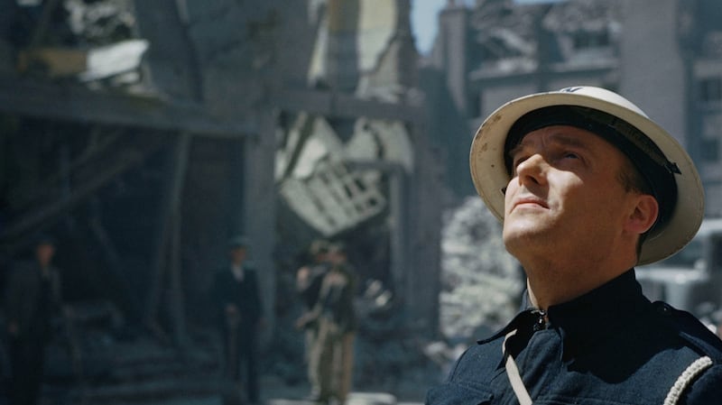 Air raid warden in Holborn, London. Photograph: Ted Dearberg/IWM/PA Wire