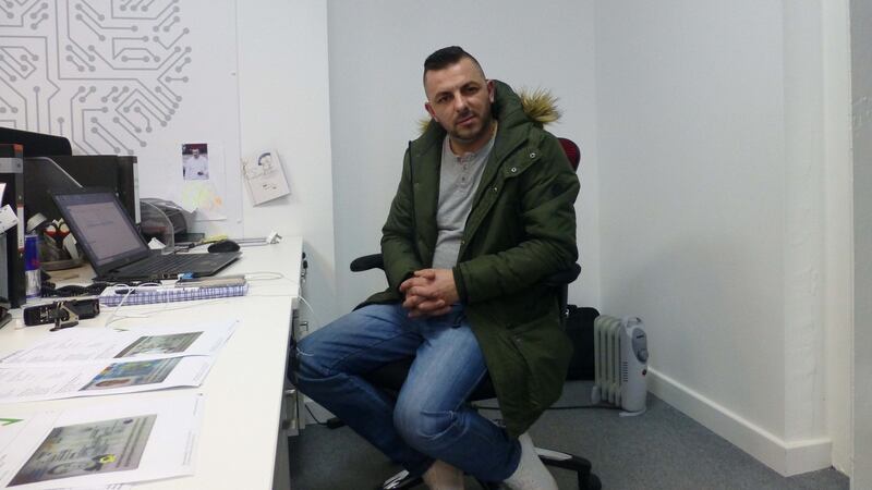 Alex Moga, from Romania, believes that people don’t understand how reliant the UK is on a flow of labour from Eastern Europe. Photograph: Jennifer O’Connell