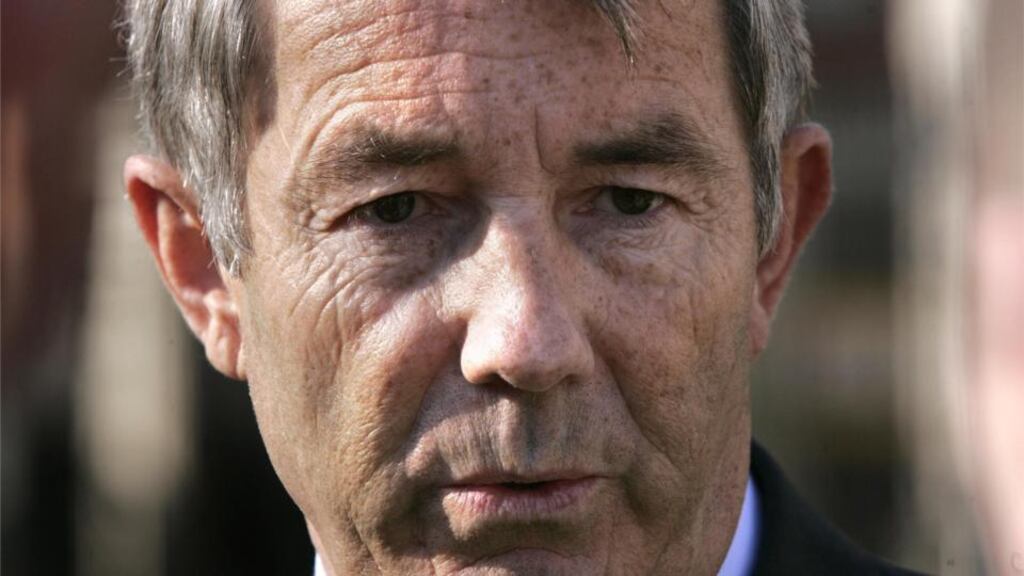 Michael Lowry: was minister for communications at the time the licence was awarded. Photographer: Dara Mac Dónaill