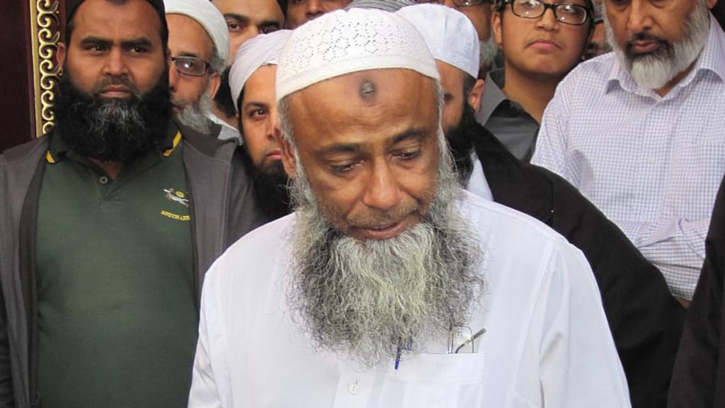 Muhammad Taufiq Al Sattar speaks following the news of the death of his family. Mr Al Sattar is a consultant in Beaumont Hospital in Dublin and two private clinics. Photograph: Matthew Cooper/PA