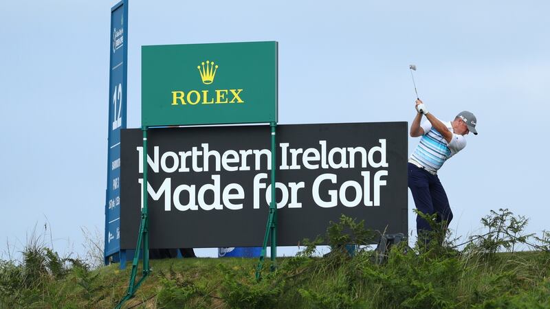 Jamie Donaldson   at Portstewart. Photo:  Warren Little/Getty Images