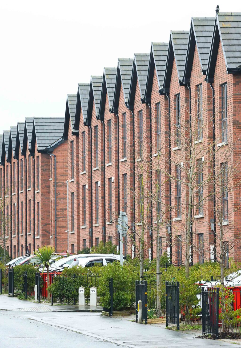 Housing and apartments in Belmayne, Balgriffin, Dublin: average house prices rose by almost 10% in the year to Ocotober. Photograph: Sasko Lazarov/RollingNews.ie
