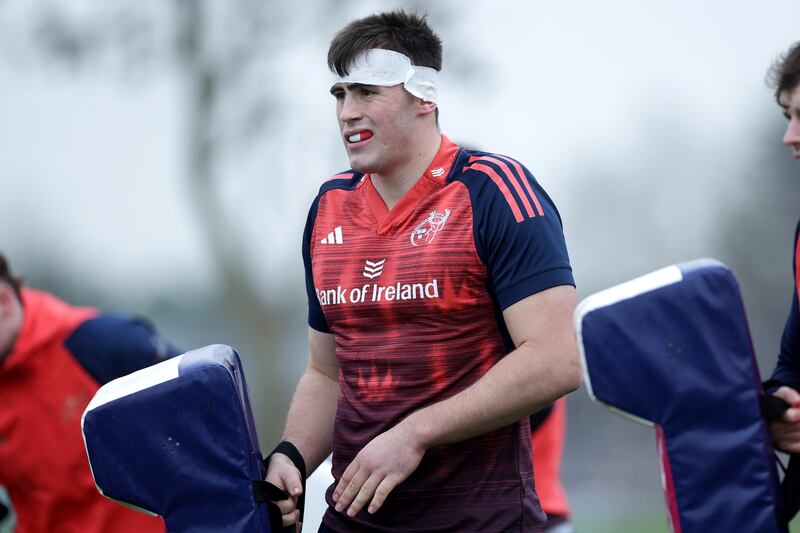 Brian Gleeson of Munster is yet more competition for Irish backrow players. Photograph: Laszlo Geczo