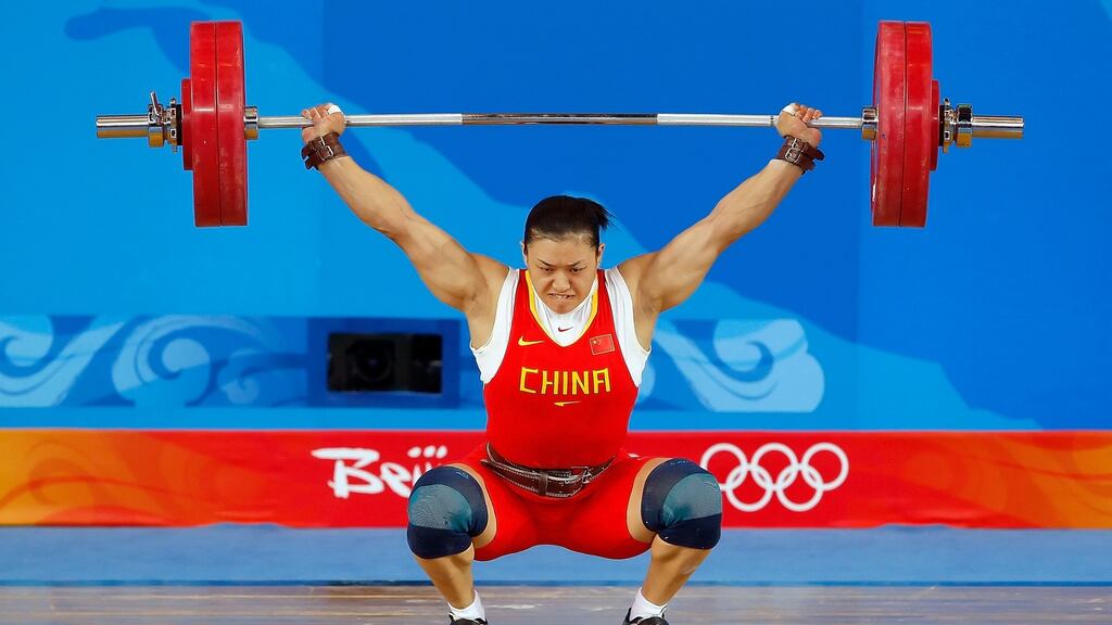 Gold medallist Cao Lei of China has been disqualified from the Beijing 2008 Olympic Games. Photograph: Cameron Spencer/Getty Images