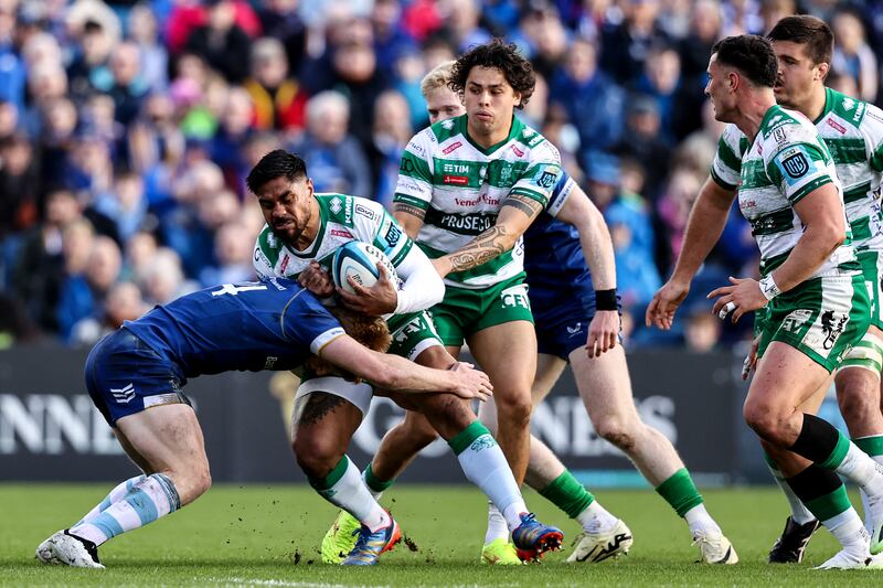 The acquisition of Malakai Fekitoa from Munster shows the financial strength of Benetton. Photograph: Ben Brady/Inpho
