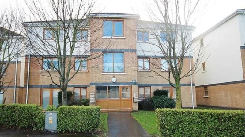 The ground floor apartment has views of the Dublin mountains