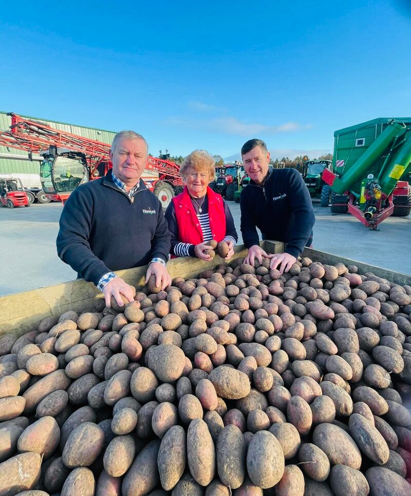 Paul, Joe and their mother Marie.