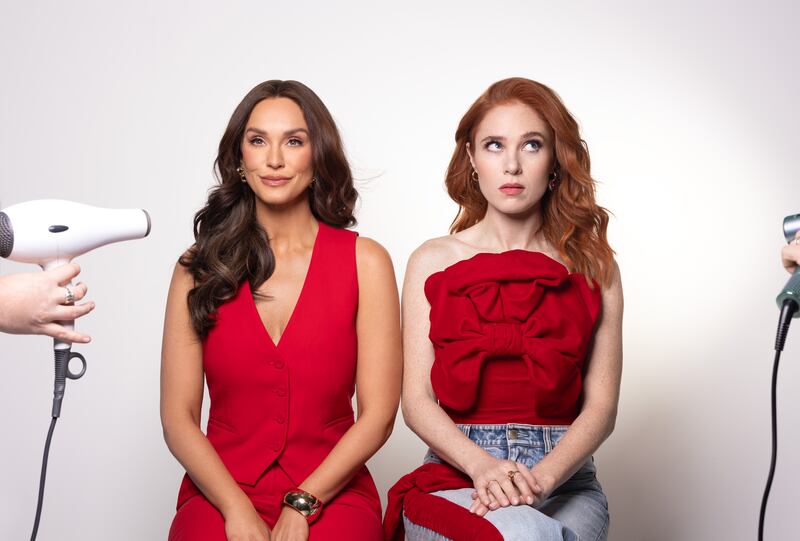 'Natural chemistry': Get A Grip co-hosts Angela Scanlon (right) and Vicky Pattison. Photograph: Amanda Akokhia