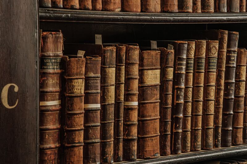 Liam previously worked as a library guard at Trinity College’s Old Library, which houses the Book of Kells. Photograph: John Piekos/ Getty Images