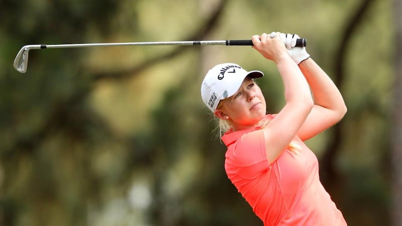 Stephanie Meadow played a major role in the British and Irish team’s Curtis Cup triumph – their first victory over the US since 1996 – and then became the first Irish player to win the British Open Amateur title since 1985. Photograph: Inpho