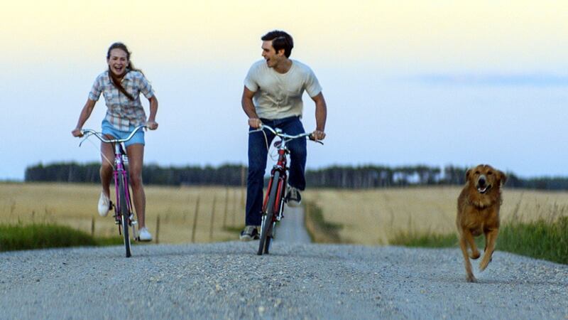 Bright bark Britt Robertson and KJ Apa in A Dog’s Purpose