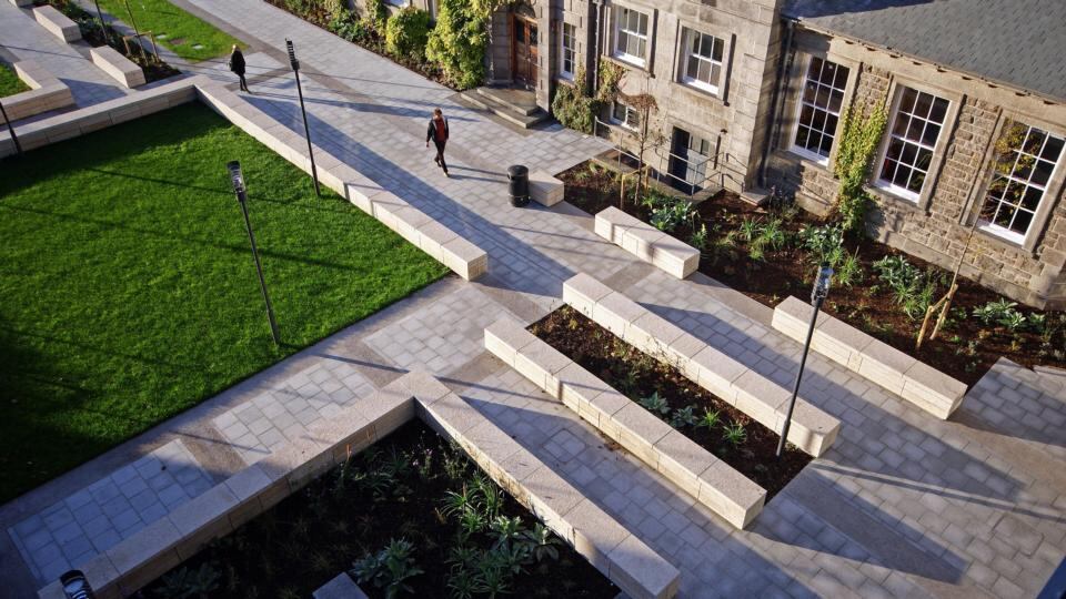 Botany Square, Trinity College Dublin, by Stephen Diamond