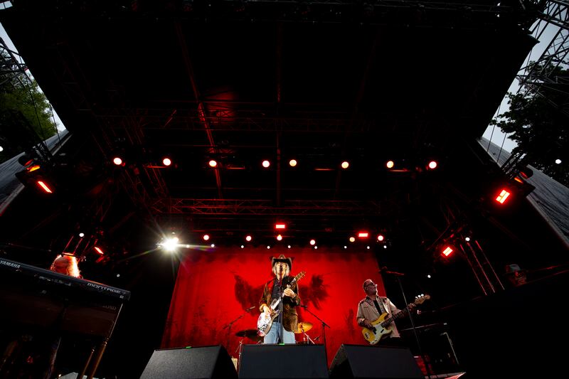 The Waterboys. Photograph: Tom Honan