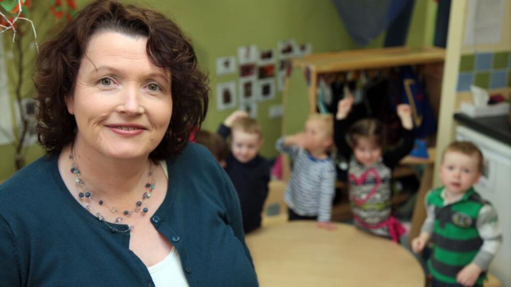 Teresa Heeney, the new chief executive of Early Childhood Ireland (ECI): ‘Fees to parents can’t go up – it’s as simple as that. There has to be a different way of building the system.’ Photograph: Garrett White