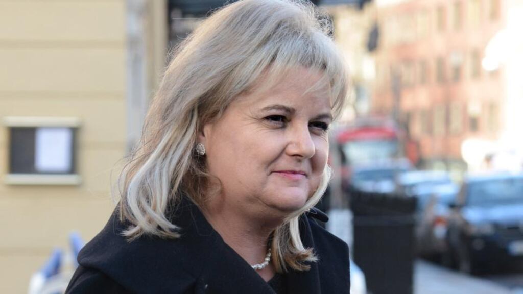 Angela Kerins, former chief executive of Rehab: She and Frank Flannery threatened legal action to prevent details of their remuneration being discussed at the Public Accounts Committee. Photograph: Cyril Byrne/The Irish Times