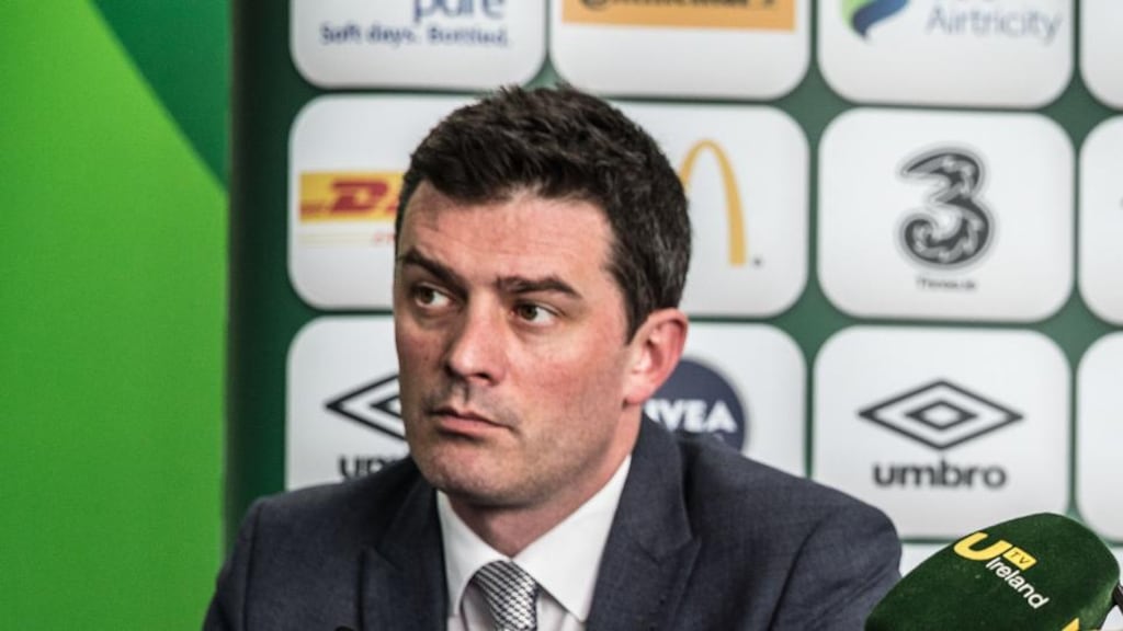 Peter Sherrard has moved from his position in the FAI to be the new CEO of the OCI. Photo: Dan Sheridan/Inpho