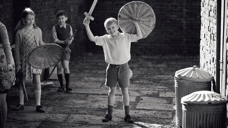 Jude Hill in the Kenneth Branagh film Belfast. Photograph: Rob Youngson/Focus Features