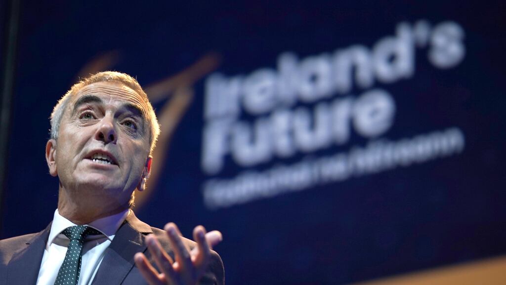 Actor James Nesbitt at the Ireland's Future event in Dublin last weekend.