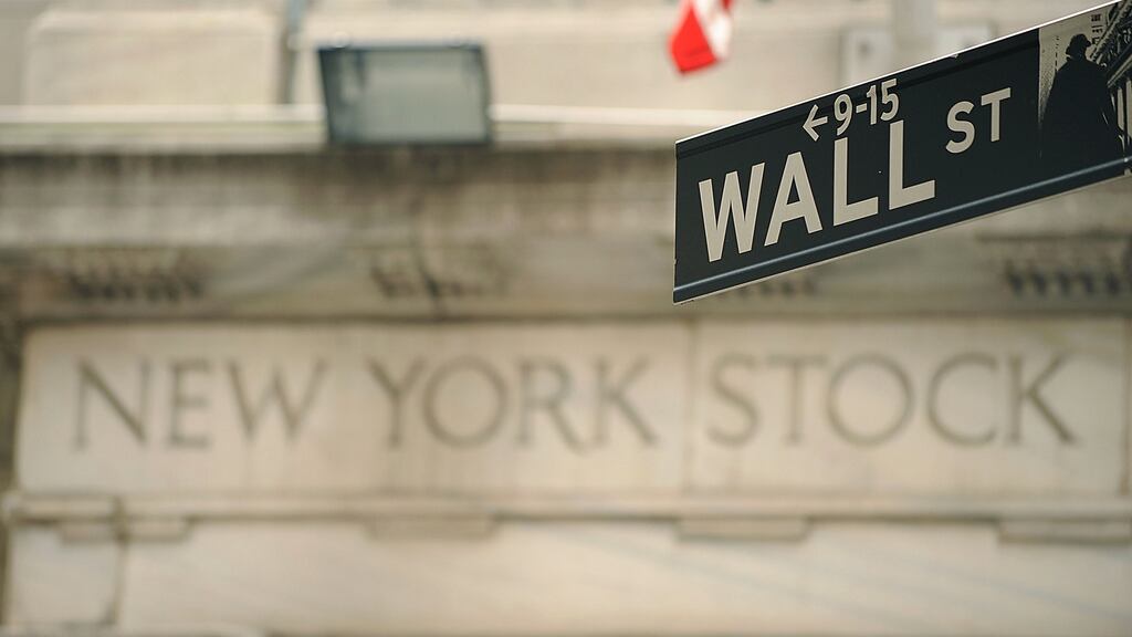 Wall Street, New York. It took only 20 trading days in the current descent for the Dow Jones to fall from all-time highs into a bear market. Photograph: Stan Honda/AFP/Getty Images