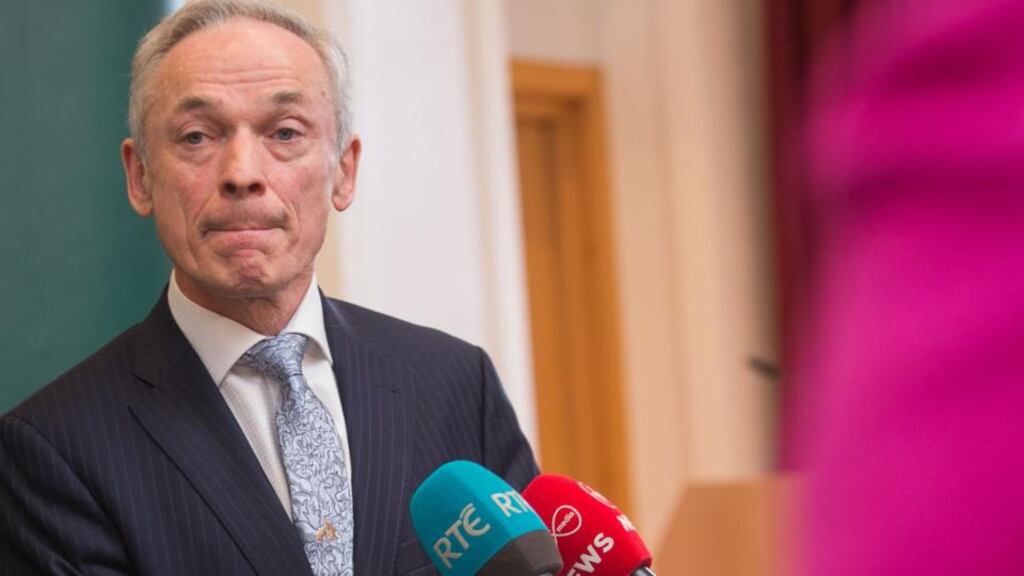 Minister for Communications, Climate Action and Environment Richard Bruton:  departments and State agencies must be given resources to roll out climate policies and actions with sufficient ambition. Photograph: Gareth Chaney Collins