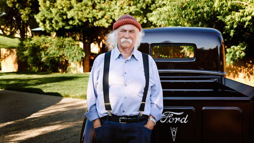 David Crosby was inducted into the Rock and Roll Hall of Fame twice. Photograph: Anna Webber/Courtesy of the artist