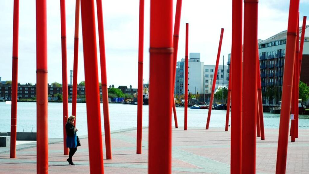 British outsourcing firm Capita opened its new Grand Canal Square offices today. It plans to double the amount of people it employs in Ireland to 1,600. Photograph: Aidan Crawley/The Irish Times