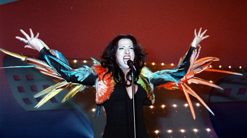 Transgender singer Dana International won the Eurovision for Israel with the song Diva in 1998. Photograph: Peter Bischoff/Getty