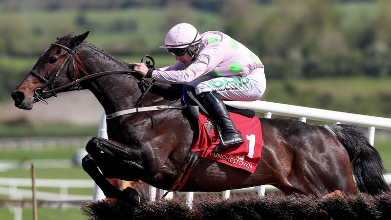 Benie Des Dieux takes her chance with Paul Townend booked for the ride in Saturday’s French Champion Hurdle, the €350,000 Grand Course De Haies D’Auteuil, due off at 4pm. Photograph: Bryan Keane/Inpho