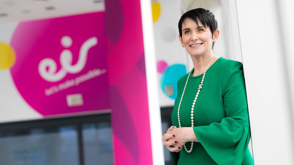 Eir CEO Carolan Lennon: ‘It’s acknowledged all over the world that fibre-to-the-home is better than cable.’