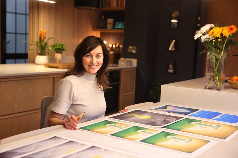 Tracy Sheridan: 'We’re finished downstairs but I’m sure next year we’ll find something upstairs to do.' Photograph: Dara Mac Dónaill